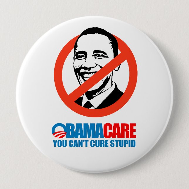 Obamacare - du kan inte kurera dumt knapp (Framsida)