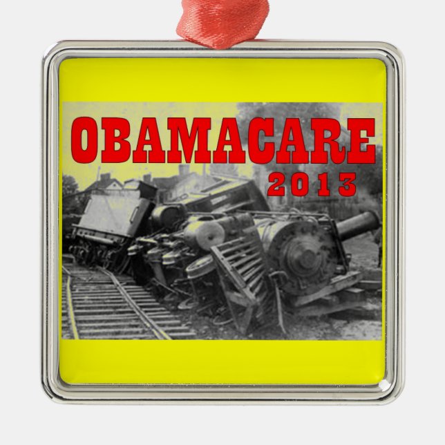OBAMACARE JULGRANSPRYDNAD METALL (Framsidan)