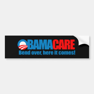 Obamacare - krökningen över den kommer här bildekal