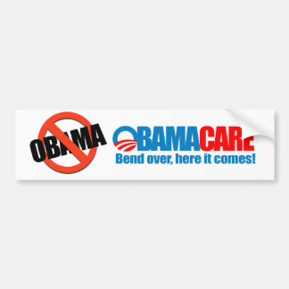 Obamacare - krökningen över den kommer här bildekal