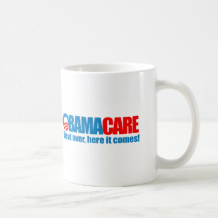 Obamacare - krökningen över den kommer här kaffemugg