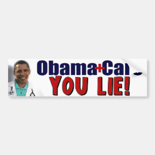 ObamaCare: "Ljuger du! ", Bildekal