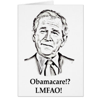 Obamacare LMFAO Hälsningskort