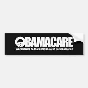 OBAMACARE - MER HÅRD ARBETE BILDEKAL