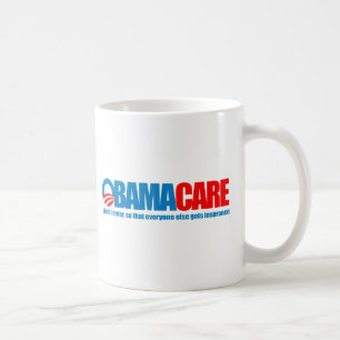 Obamacare - mer hård arbete kaffemugg