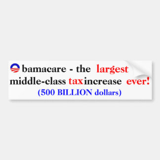 Obamacare-skatten Bildekal