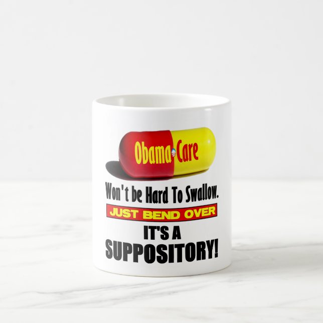 ObamaCare - stolpiller Kaffemugg (Center)