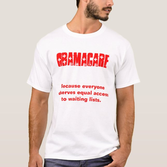 Obamacare T Shirt (Framsida)