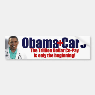ObamaCare: TriljondollarCo-Lön Bildekal
