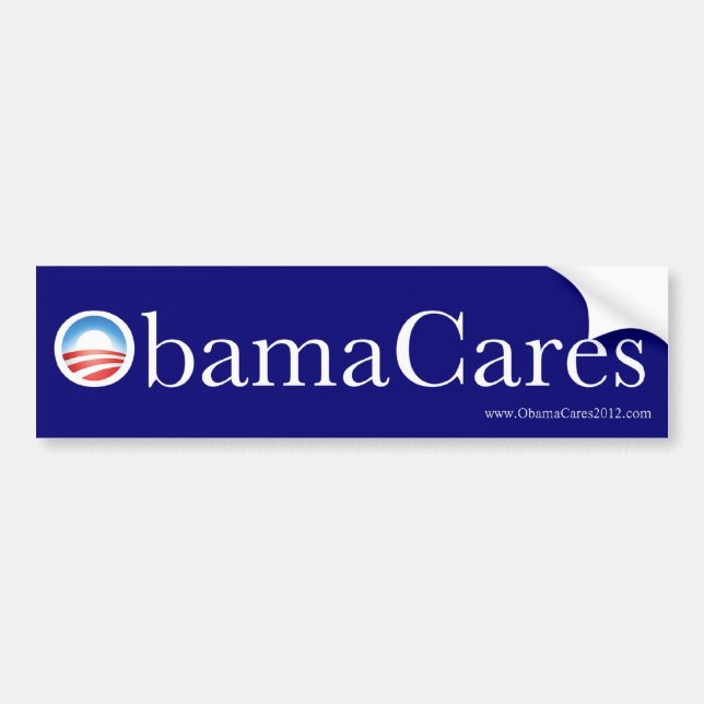 ObamaCares bildekal (Framsidan)