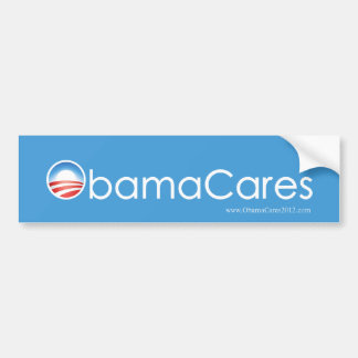 ObamaCares bildekal (himmelblått)