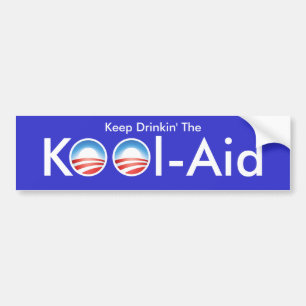 Obamaen Kool-Bistår Bildekal