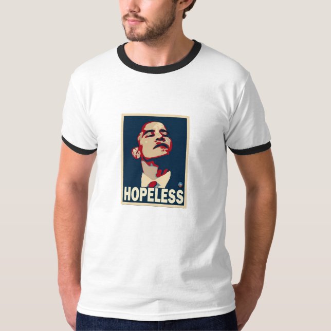 ObamaHopeless T-shirt (Framsida)