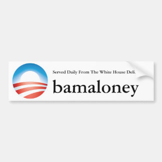 Obamaloney Bildekal