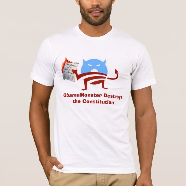 ObamaMonster T-shirt (Framsida)