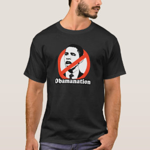 OBAMANATION-/ANTI--OBAMAT-TRÖJA TEE
