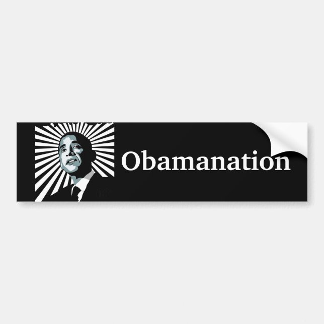 Obamanation bildekal (Framsidan)