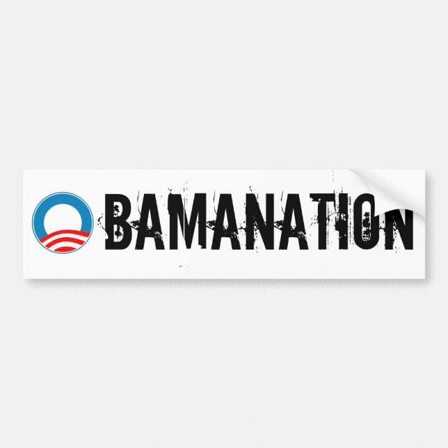 OBAMANATION-bildekal Bildekal (Framsidan)