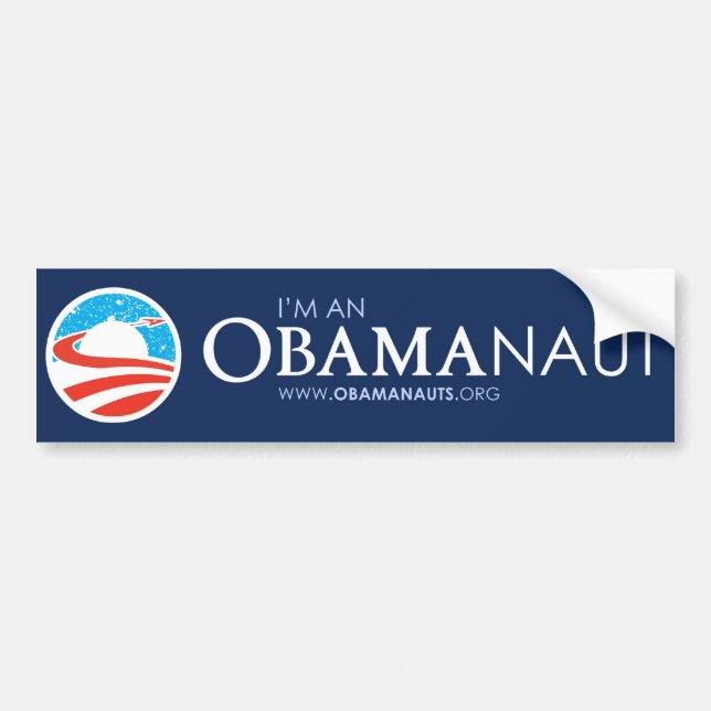 Obamanauts - bildekal (Framsidan)