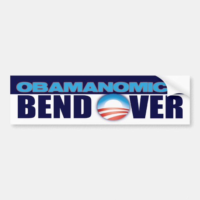 Obamanomics Bildekal (Framsidan)