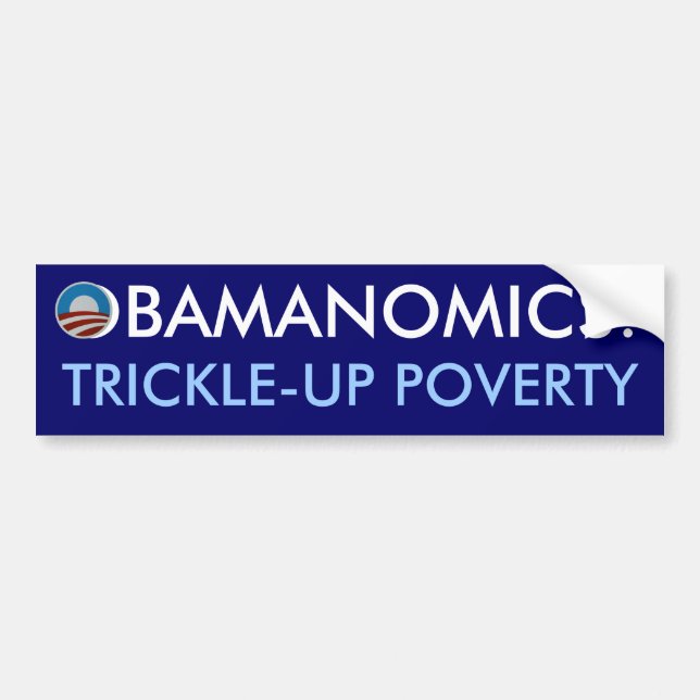 Obamanomics bildekal (Framsidan)