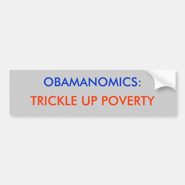 OBAMANOMICS: SIPPRA UPP FATTIGDOM, BILDEKAL (Framsidan)