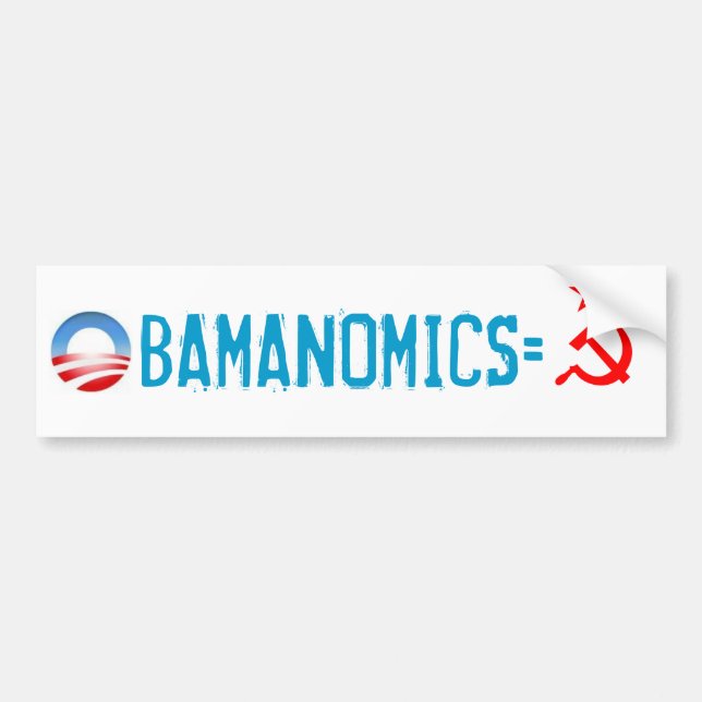 OBAMANOMICS=SOCIALISM BILDEKAL (Framsidan)
