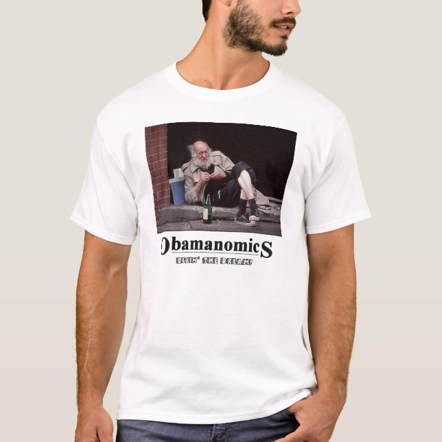 Obamanomics T-shirt (Framsida)
