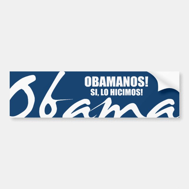 OBAMANOS - SI LO HICIMOS BILDEKAL (Framsidan)
