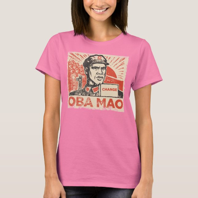 ObaMao Shirt T Shirt (Framsida)