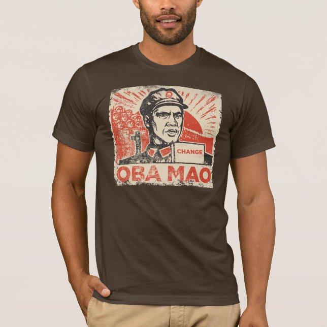 ObaMao skjorta T-shirt (Framsida)