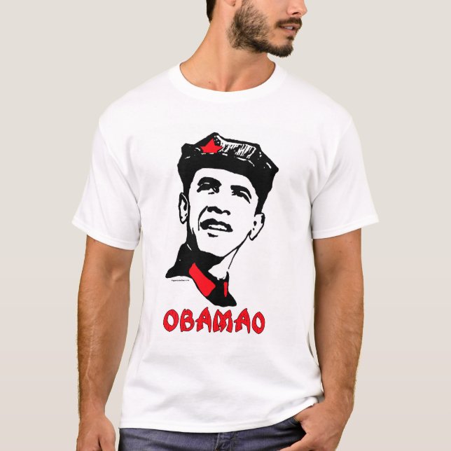 ObaMao skjortor T Shirt (Framsida)