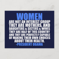 Obamaoffert för Women's Högers Pro Choice Obama