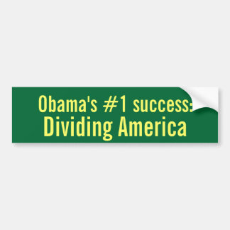 Obamas #1-framgång: Dela Amerika Bildekal