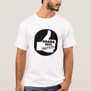 Obamas 2012 kampanj t-shirt