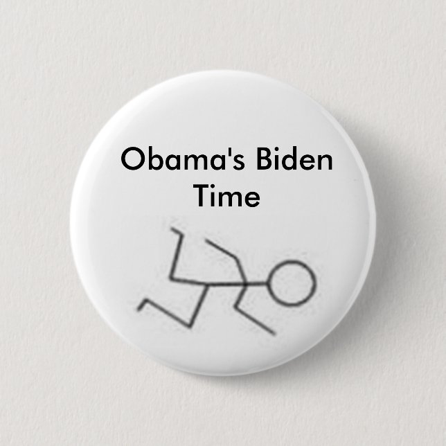 Obamas Biden Time Knapp (Framsida)