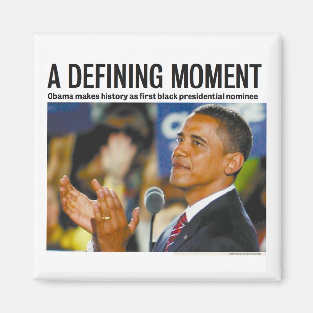 Obamas definition av momentant magnet (Framsidan)