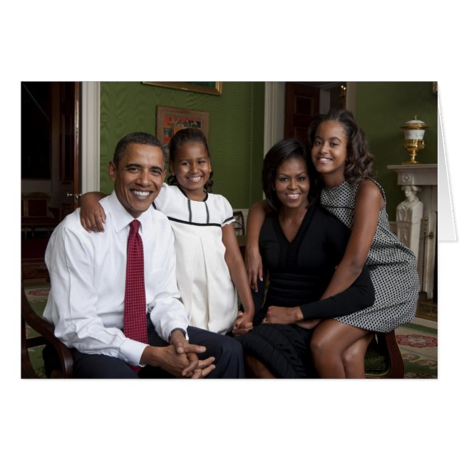 Obamas Hälsningskort (Framsidan Horizontal)