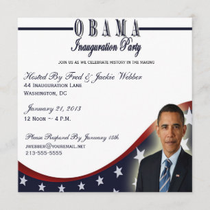 Obamas inbjudan till 2013-gruppen