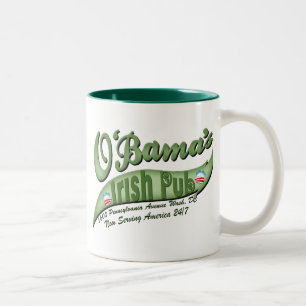 O'bamas Irish Pub Två-Tonad Mugg