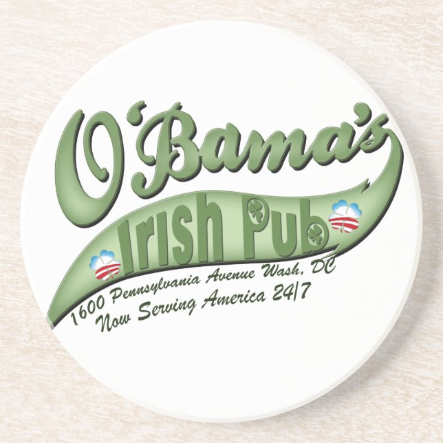 O'bamas Irish Pub Underlägg (Framsidan)