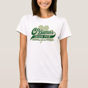 Obamas irländsk T-tröja för Pubanpassade Tee Shirt