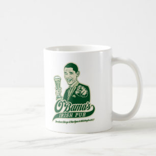 Obamas irländska Pub Kaffemugg