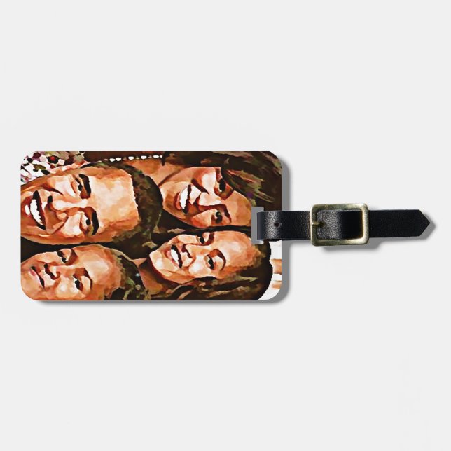 Obamas Kärlek_ Bagagebricka (Horisontell Framsida)