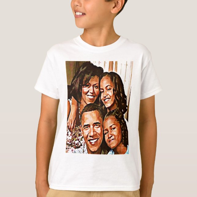 Obamas Kärlek_ Tee Shirt (Framsida)