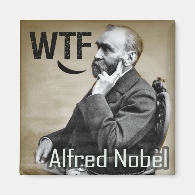 Obamas Nobels fredspris Magnet (Framsidan)