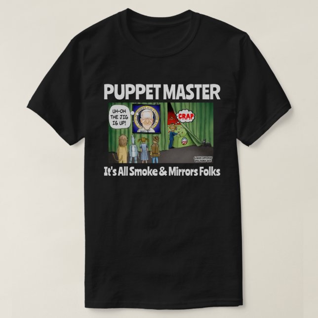 OBAMA'S PUPPET T-Shirt (Design framsida)