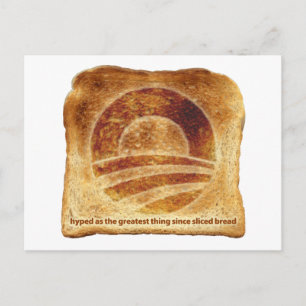 Obamas toast vykort