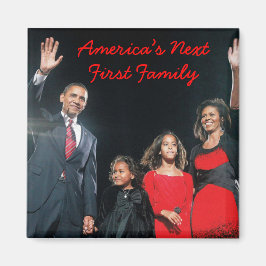 Obamas: USA:s nästa första familjetorm Magnet