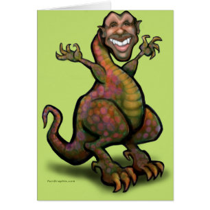 Obamasaurus Rex Hälsningskort